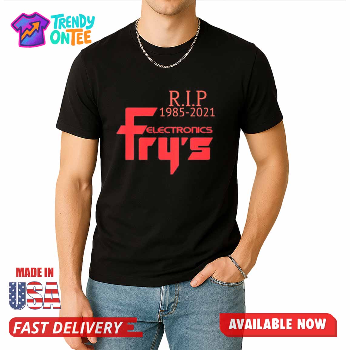 R.I.P. Fry's Electronics Shirt R.I.P. Fry's Electronics Shirt