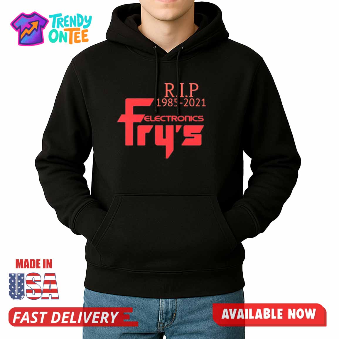 R.I.P. Fry's Electronics Shirt R.I.P. Fry's Electronics Shirt