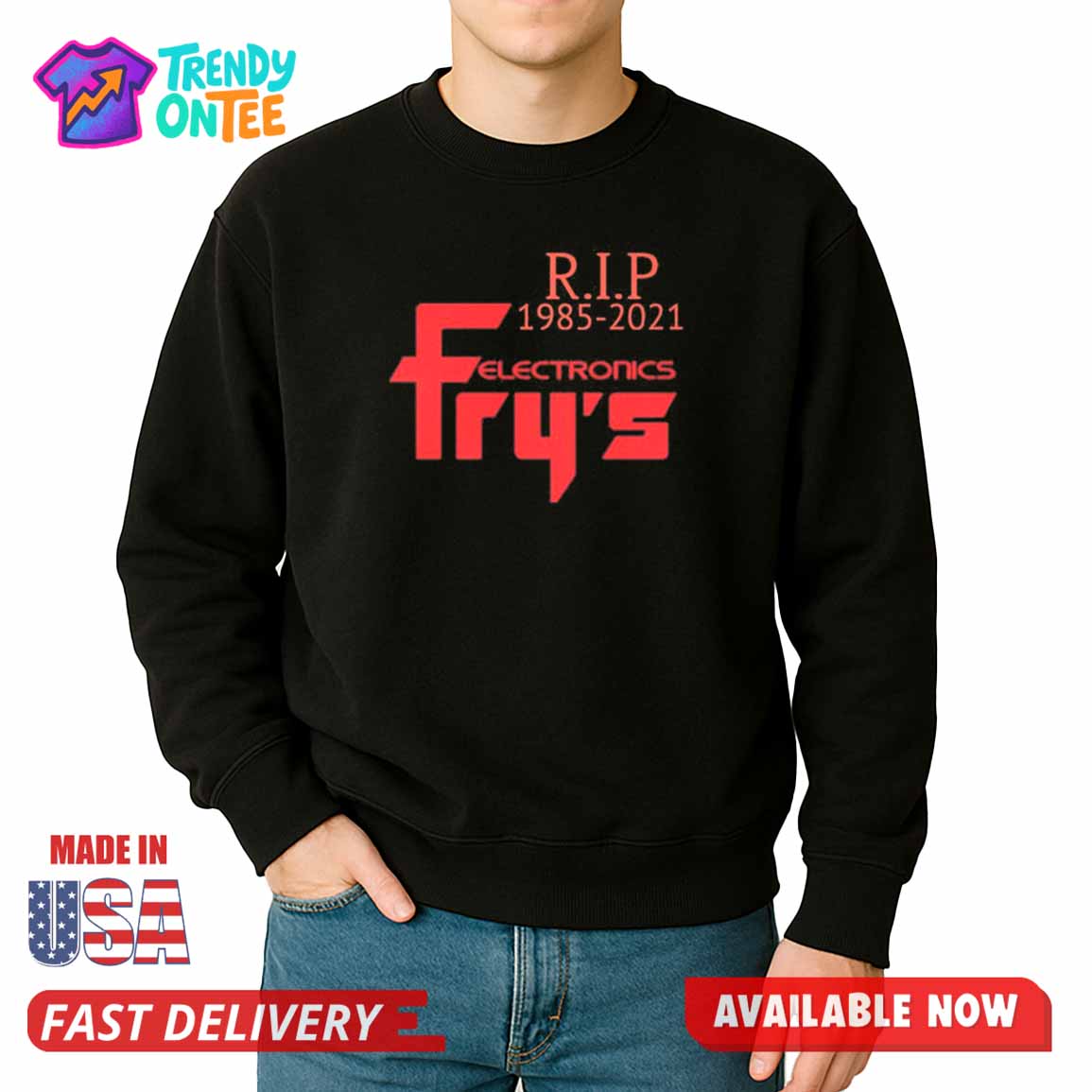R.I.P. Fry's Electronics Shirt R.I.P. Fry's Electronics Shirt