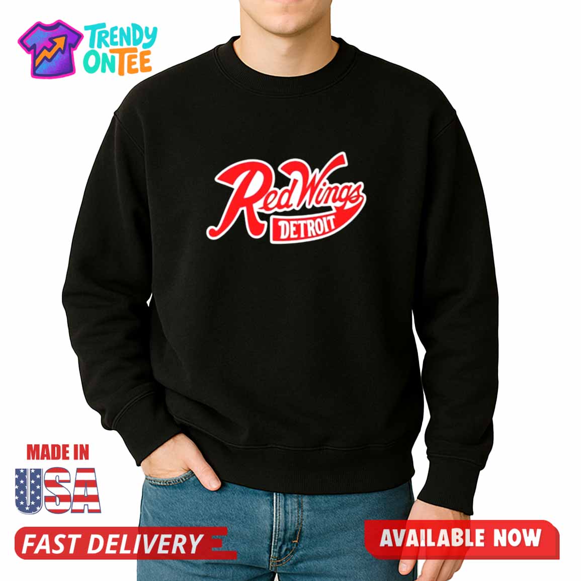 Red Wings Detroit Hoodie Red Wings Detroit Hoodie