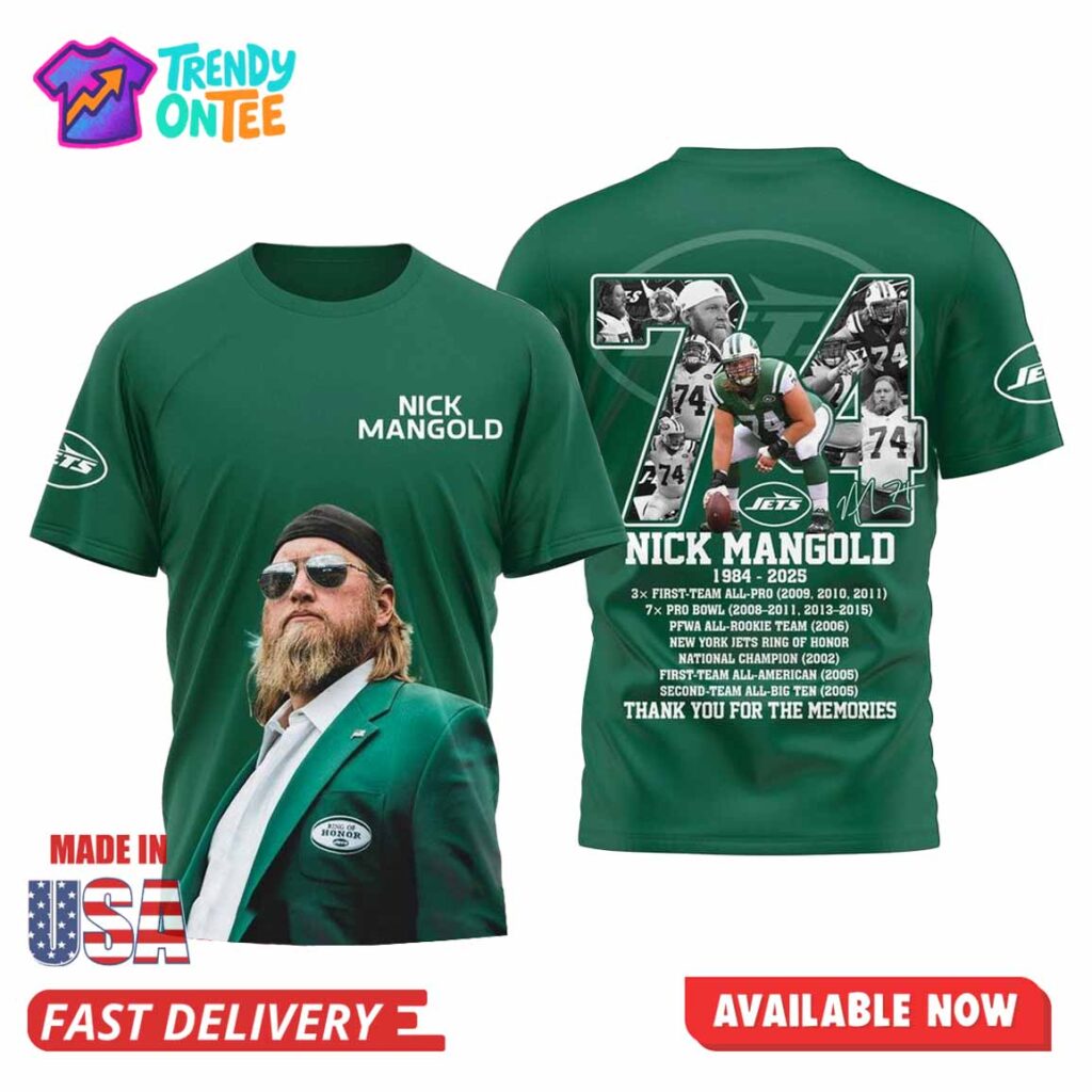 Remembering Nick Mangold Shirt Remembering Nick Mangold Shirt