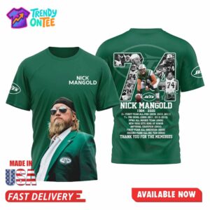 Remembering Nick Mangold Shirt