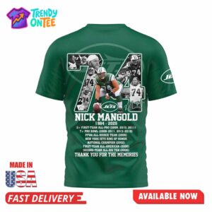 Remembering Nick Mangold Shirt