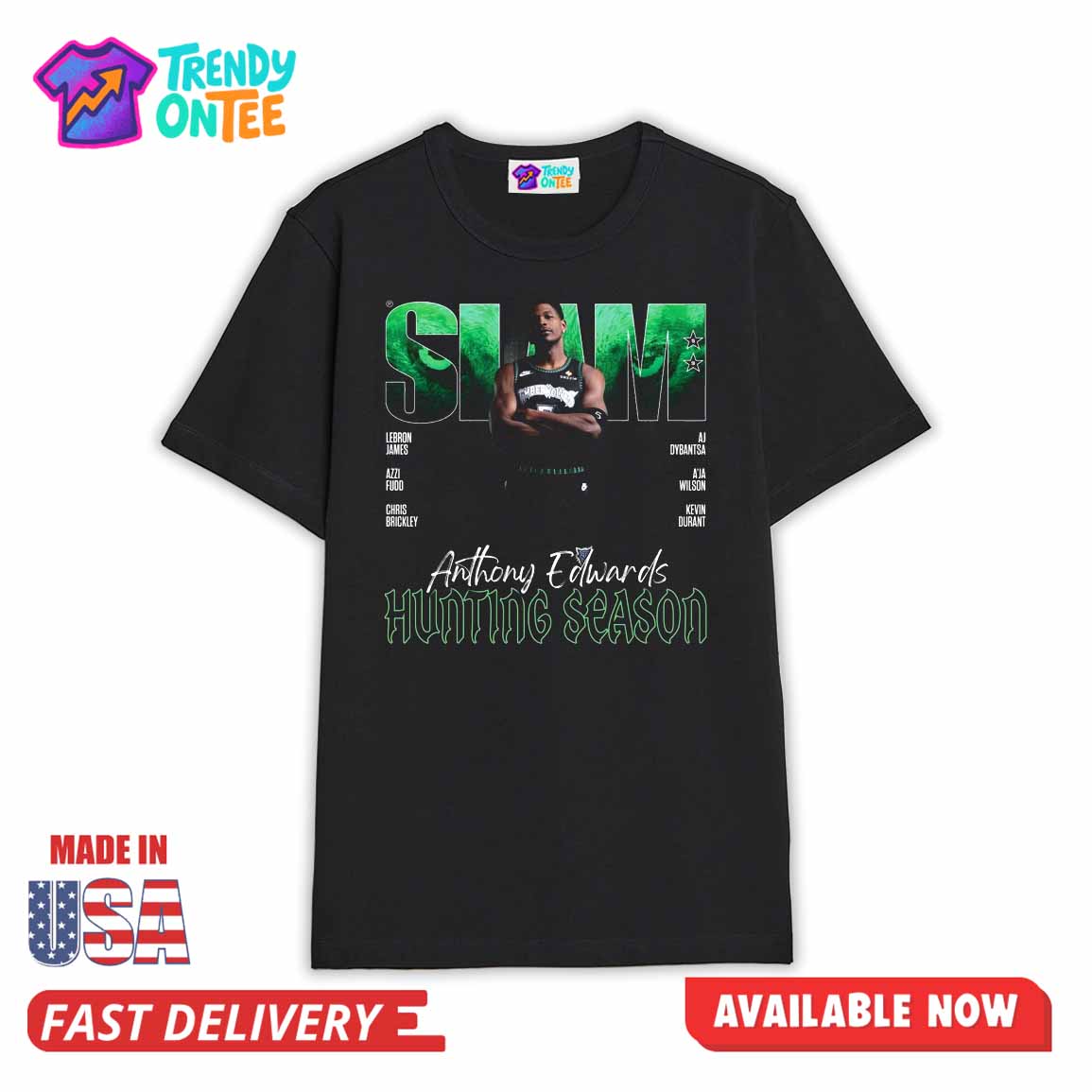 SLAM Anthony Edwards Hunting Season Shirt SLAM Anthony Edwards Hunting Season Shirt