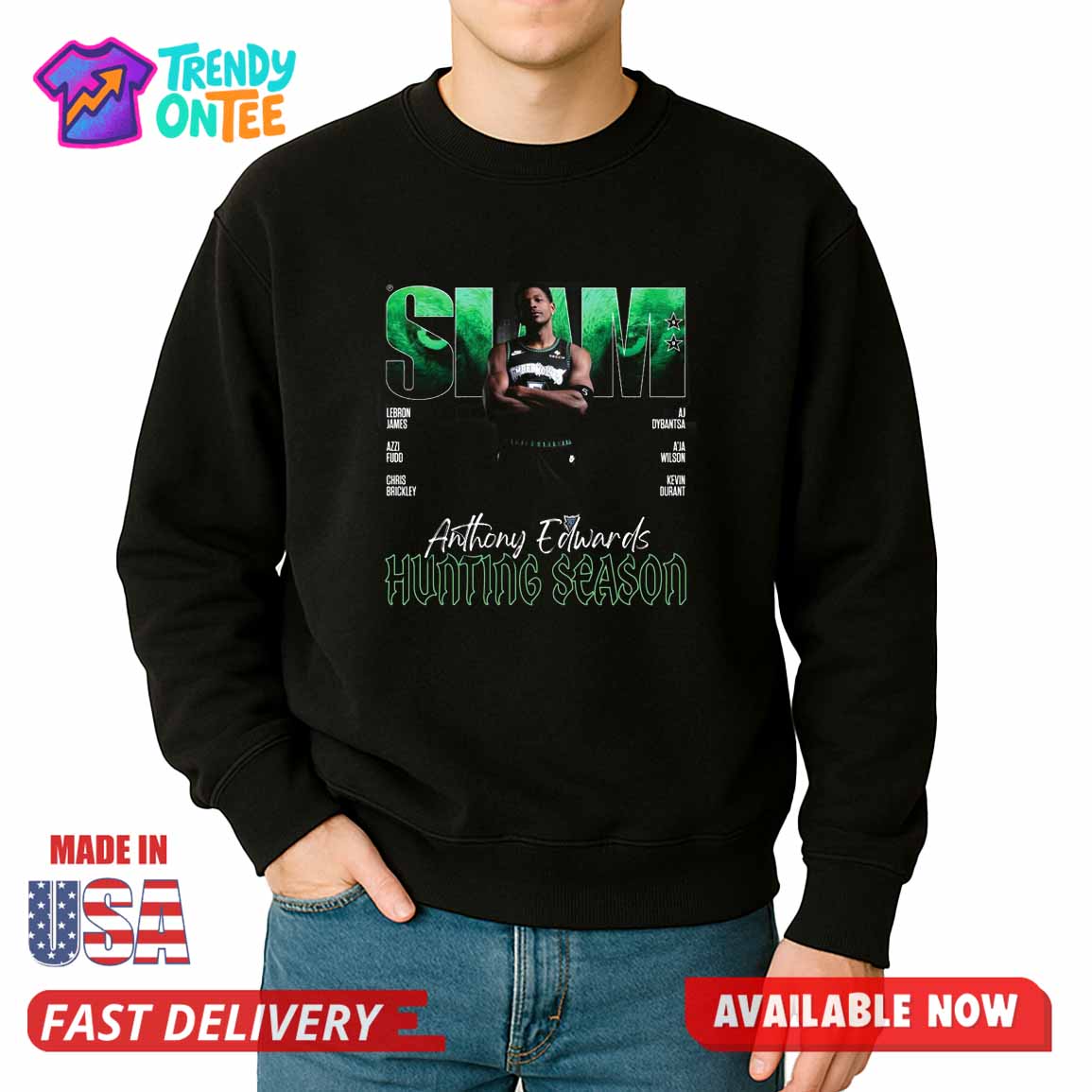 SLAM Anthony Edwards Hunting Season Shirt SLAM Anthony Edwards Hunting Season Shirt