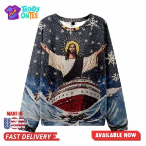 Savior at Sea Ugly Christmas Sweater