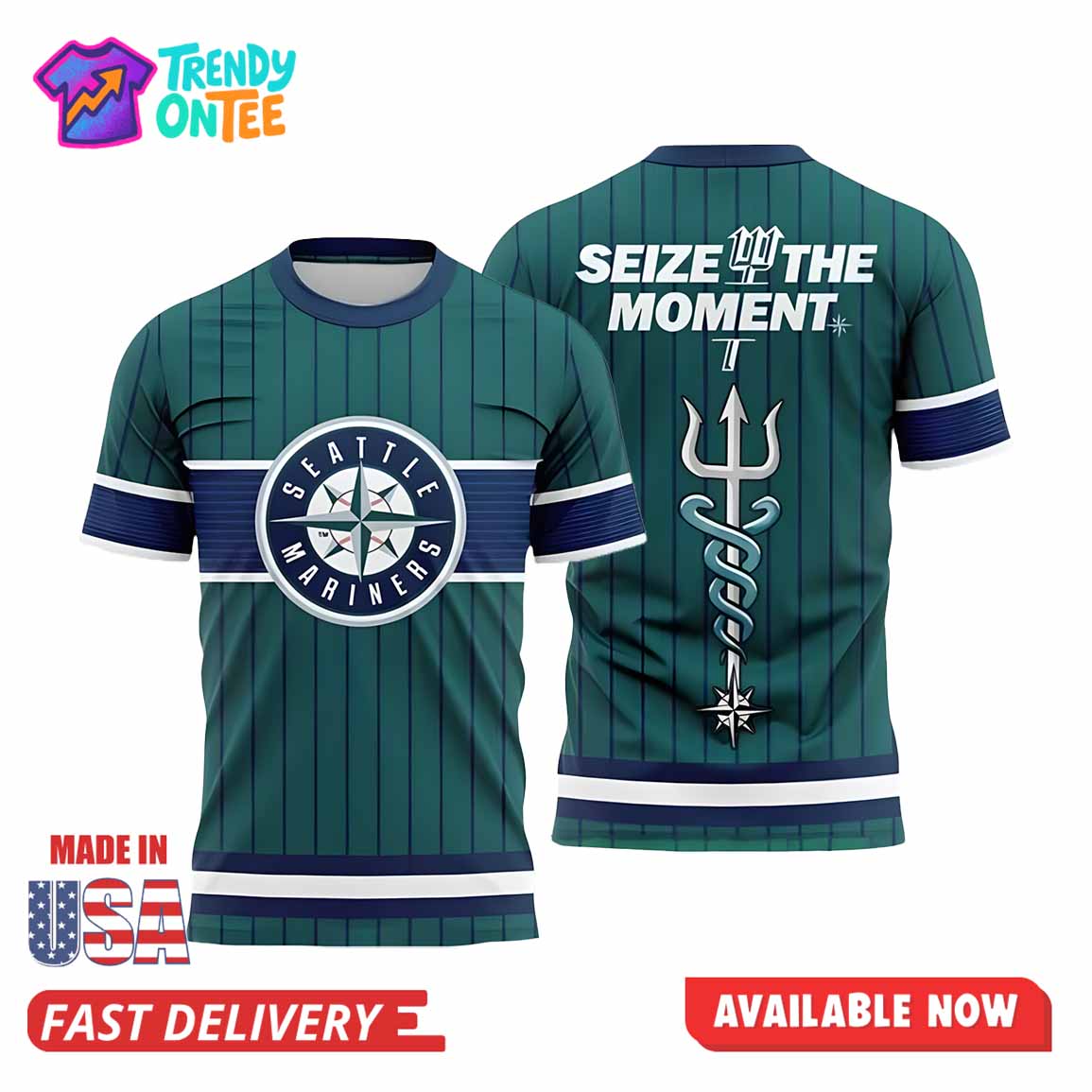 Seattle Mariners Seize The Moment Shirt Seattle Mariners Seize The Moment Shirt