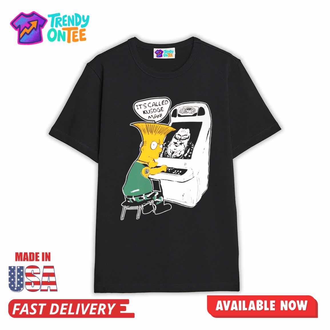 Simpson It's Called Kusoge Man Shirt Simpson It's Called Kusoge Man Shirt