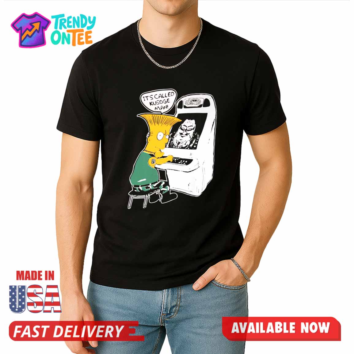 Simpson It's Called Kusoge Man Shirt Simpson It's Called Kusoge Man Shirt