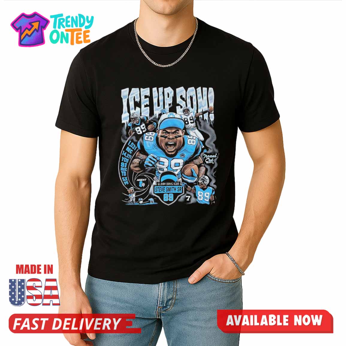 Steve Smith Sr. Ice Up Son Shirt Steve Smith Sr. Ice Up Son Shirt