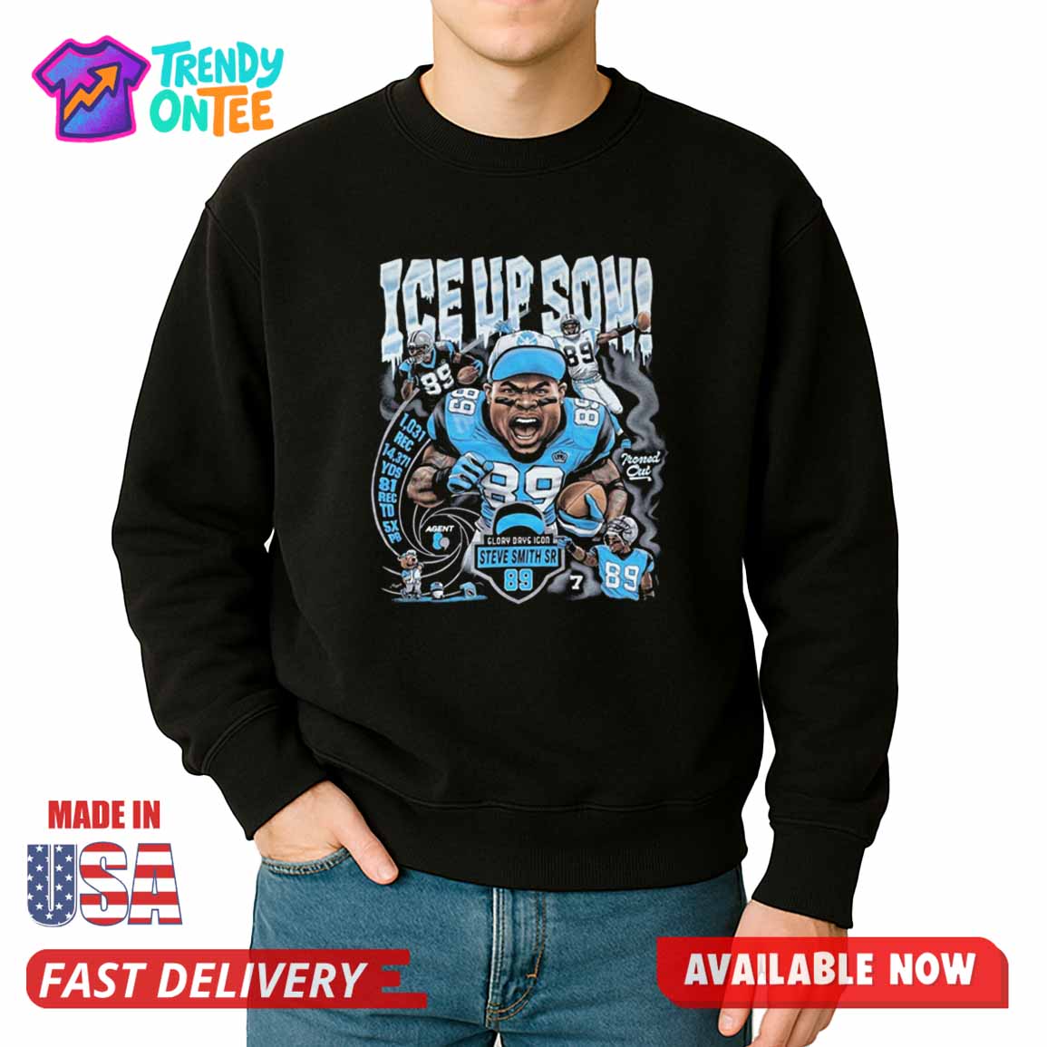 Steve Smith Sr. Ice Up Son Shirt Steve Smith Sr. Ice Up Son Shirt