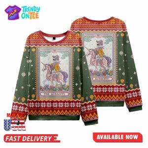 The Audacity Tarot Card Christmas Sweater