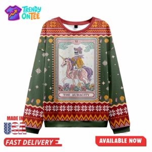 The Audacity Tarot Card Christmas Sweater