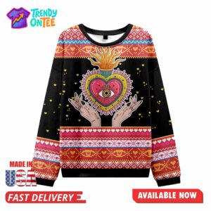 The Fiery Eye Christmas Ugly Sweater