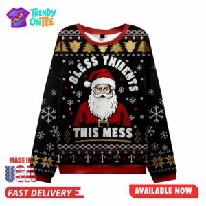 This Is Mess Christmas Ugly Sweater