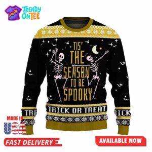 Tis The Season To Be Spooky Ugly Sweater