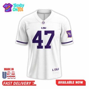 Trump x LSU Tigers White Jersey