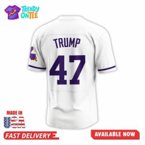 Trump x LSU Tigers White Jersey