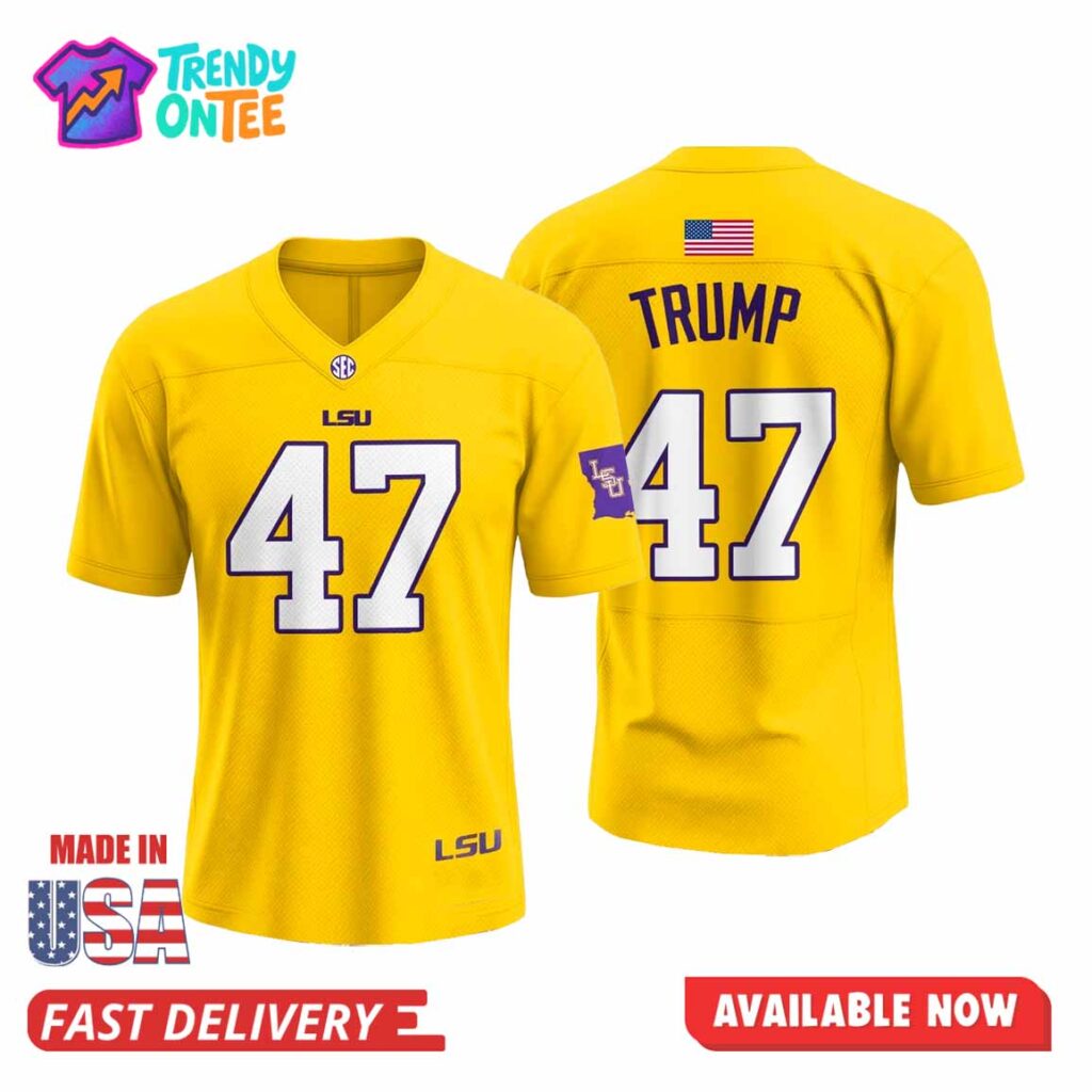 Trump x LSU Tigers Yellow Jersey