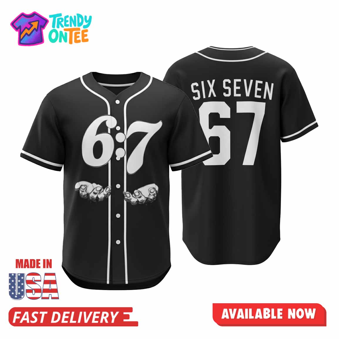 Wicked Hands Baseball Jersey Wicked Hands Baseball Jersey