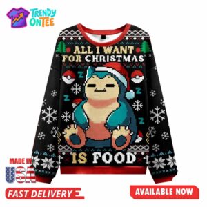 All I Want For Christmas Ugly Sweater