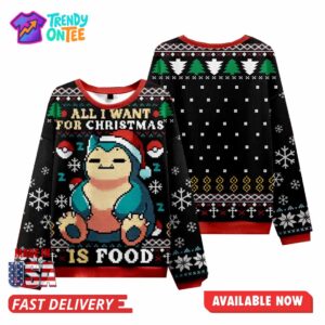 All I Want For Christmas Ugly Sweater