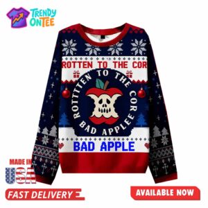 Bad Apple Christmas Ugly Sweater