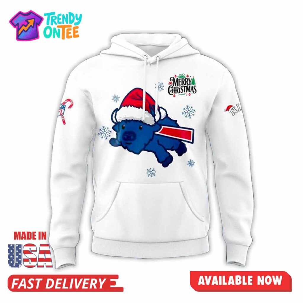 Buffalo Bills Merry Christmas Hoodie