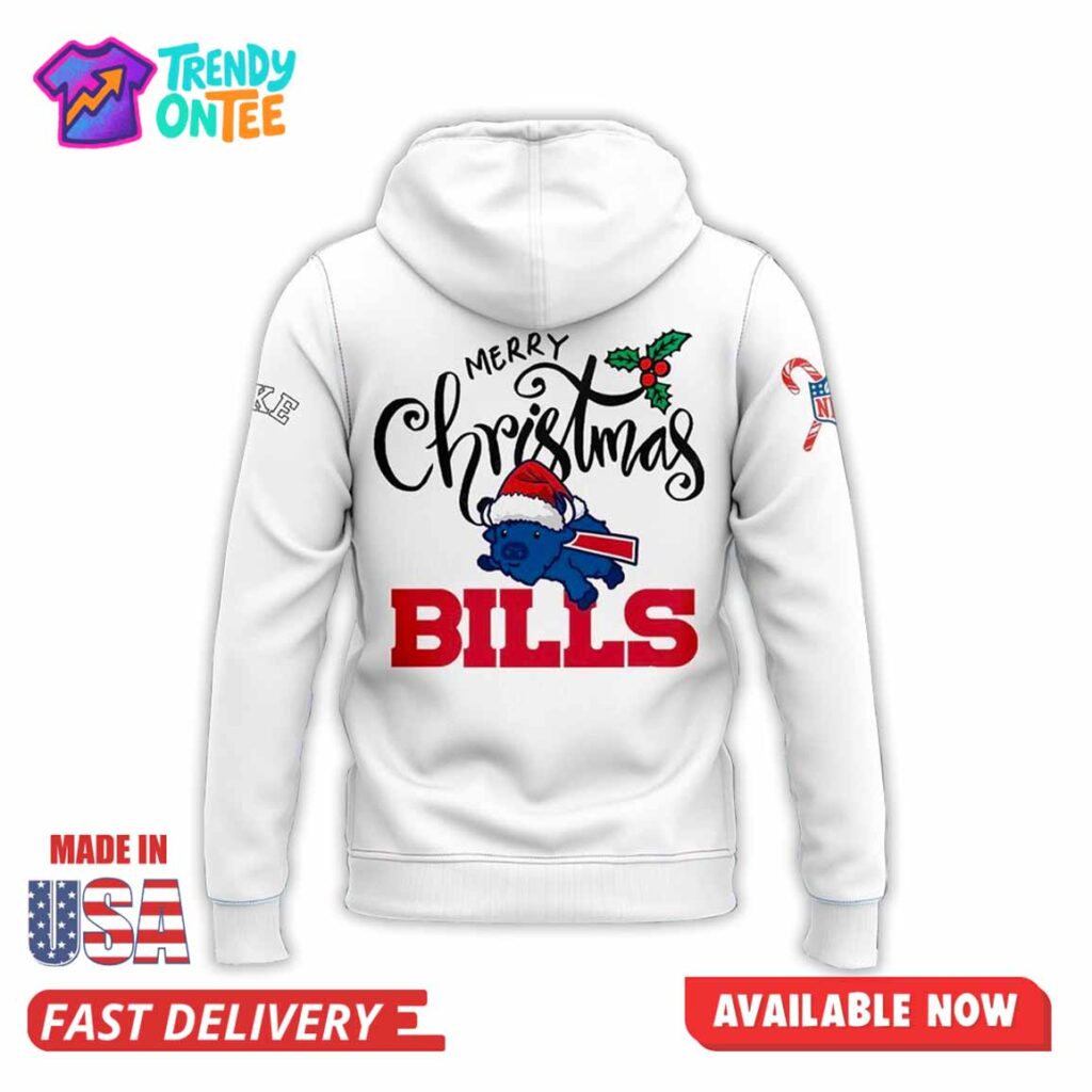 Buffalo Bills Merry Christmas Hoodie