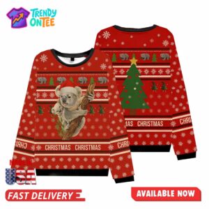 Christmas Koala Ugly Sweater