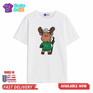 Dallas Stars Doodle Moose Shirt