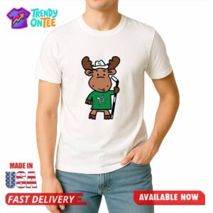 Dallas Stars Doodle Moose Shirt
