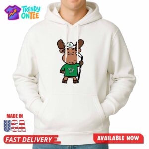 Dallas Stars Doodle Moose Shirt