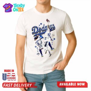 Dodgers Teoscar Hernández Game Saving Catch Shirt
