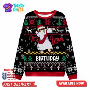 It's Your Birthday Ugly Sweater