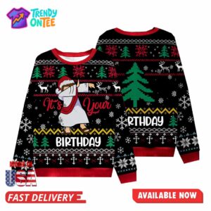 It's Your Birthday Ugly Sweater