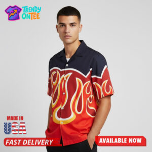Jalen Williams Salunell Flame Pattern Shirt