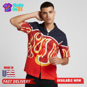 Jalen Williams Salunell Flame Pattern Shirt