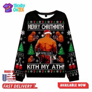 Kith My Ath Christmas Ugly Sweater