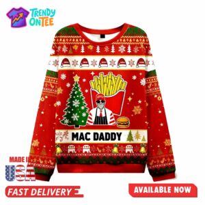 Mac Daddy Christmas Ugly Sweater