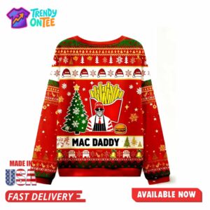 Mac Daddy Christmas Ugly Sweater