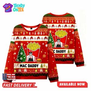 Mac Daddy Christmas Ugly Sweater
