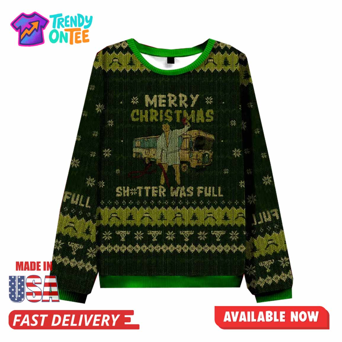 Merry Christmas Shtter Was Full Ugly Sweater Merry Christmas Shtter Was Full Ugly Sweater