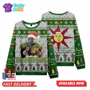 Praise the Sun This Holiday Christmas Ugly Sweater
