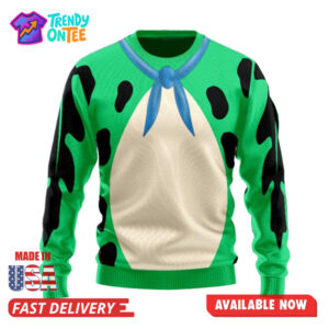 Resist Frog Ugly Christmas Sweater