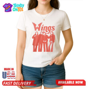 Sabrina Carpenter Wings Band Shirt