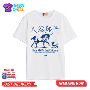 Shohei Ohtani Four MVPs. One Unicorn Shirt