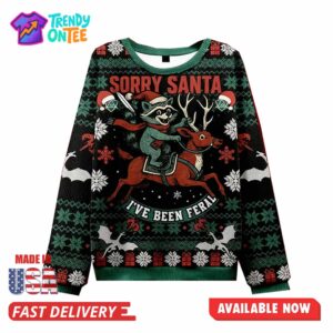 Sorry Santa Christmas Ugly Sweater