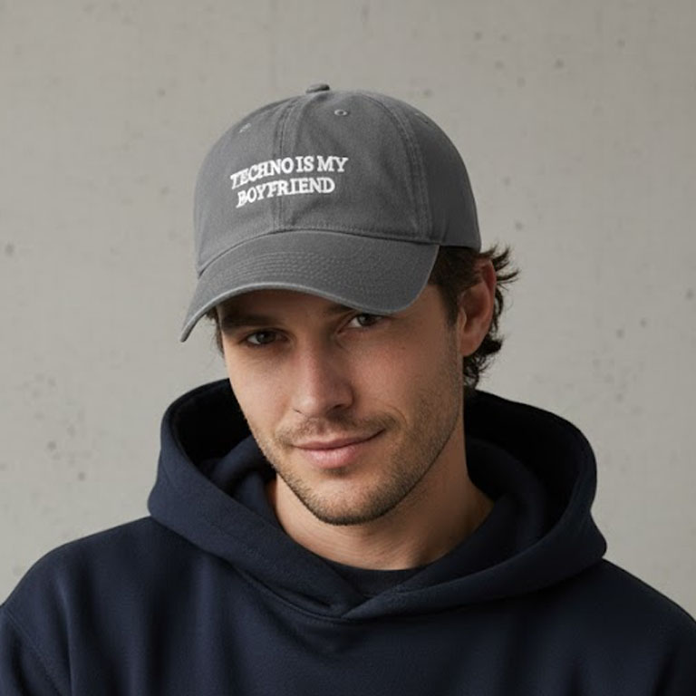 Techno Is My Boyfriend Hat Techno Is My Boyfriend Hat