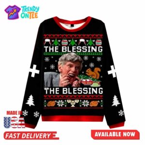 The Blessing Uncle Lewis Christmas Ugly Sweater